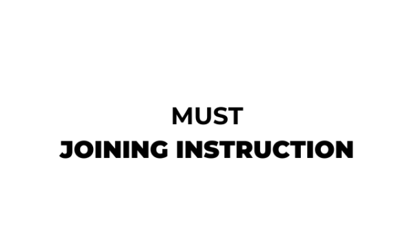 MUST Joining Instructions 2026 PDF