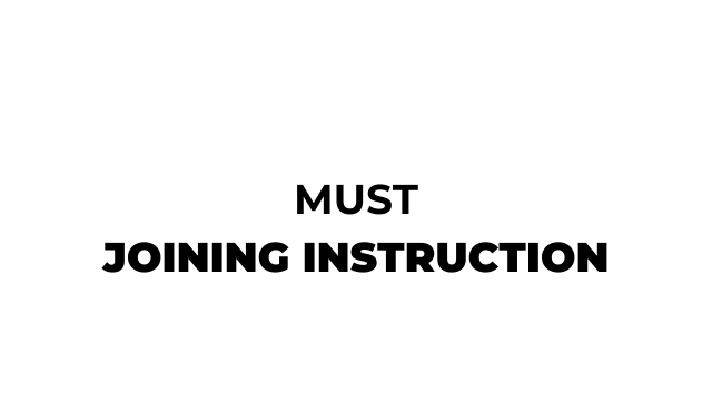 MUST Joining Instructions 2026 PDF
