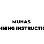 Muhimbili (MUHAS) Joining Instruction 2026-27 PDF