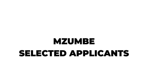 Mzumbe University (MU) Selected Applicants 2026/2027 PDF