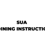 SUA Joining Instructions 2026 PDF