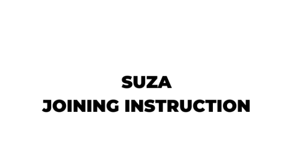 SUZA Joining Instructions 2026 PDF