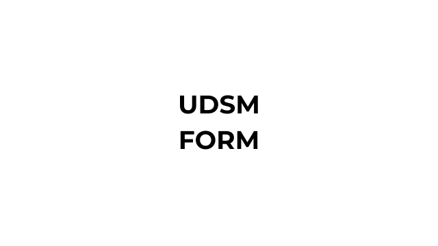 UDSM Joining Instructions 2026 – Full Guide