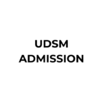 UDSM Online Application Form 2027 – Full Guide