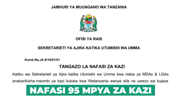 MDAs & LGAs 95 Vacancies June 2026