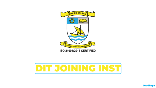 DIT Joining Instructions 2026/2027