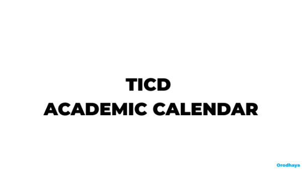 TICD Academic Calendar 2026-2027
