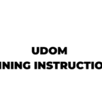 UDOM Joining Instructions 2026-2027